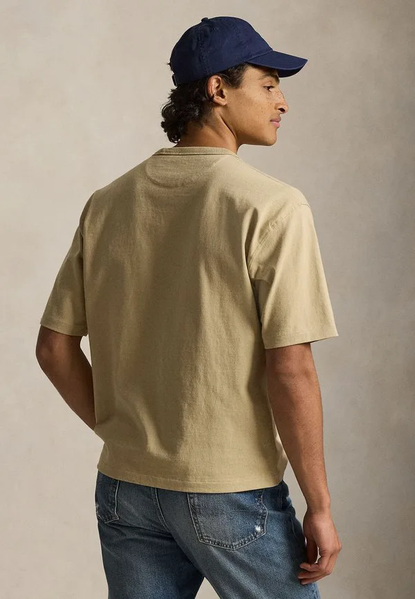 Простая футболка Polo Ralph Lauren, Coastal Beige — фото 3