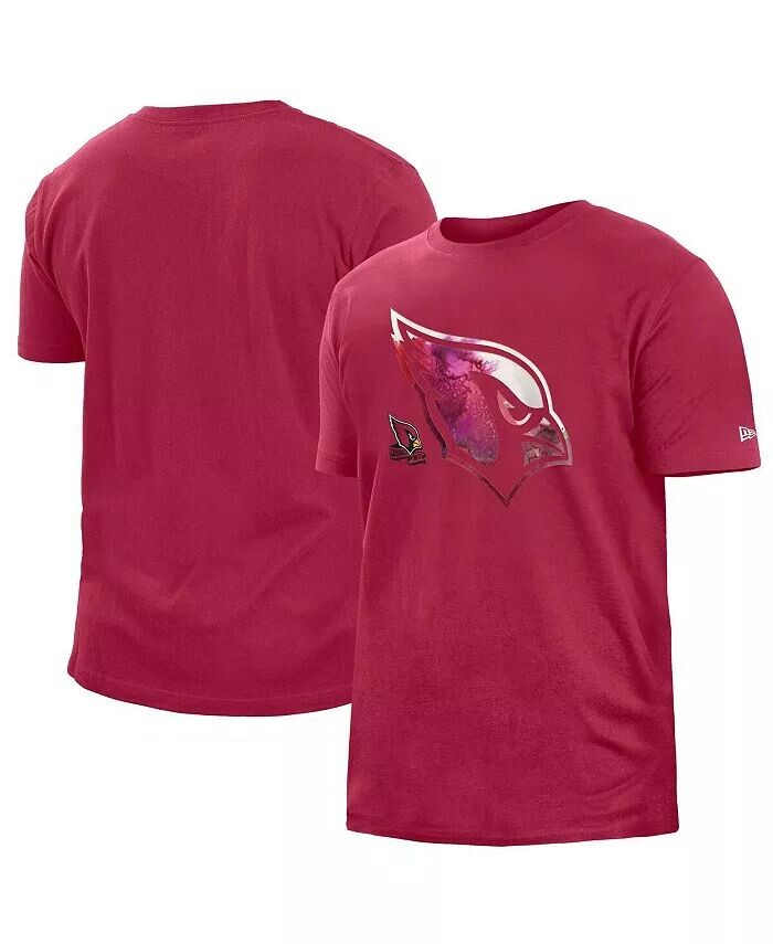 

Мужская красная футболка Arizona Cardinals 2022 Sideline Ink Dye New Era