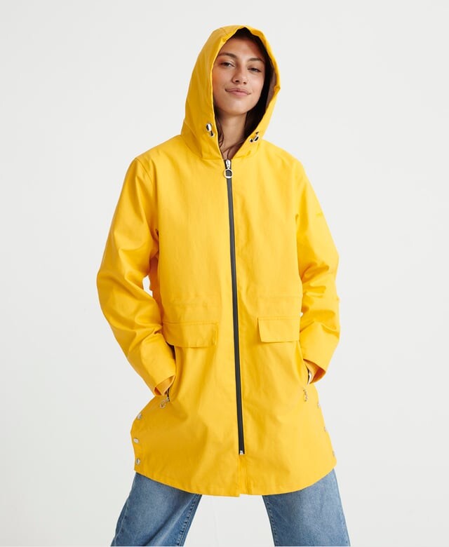 

Женская куртка Hydrotech Mac Superdry, желтый