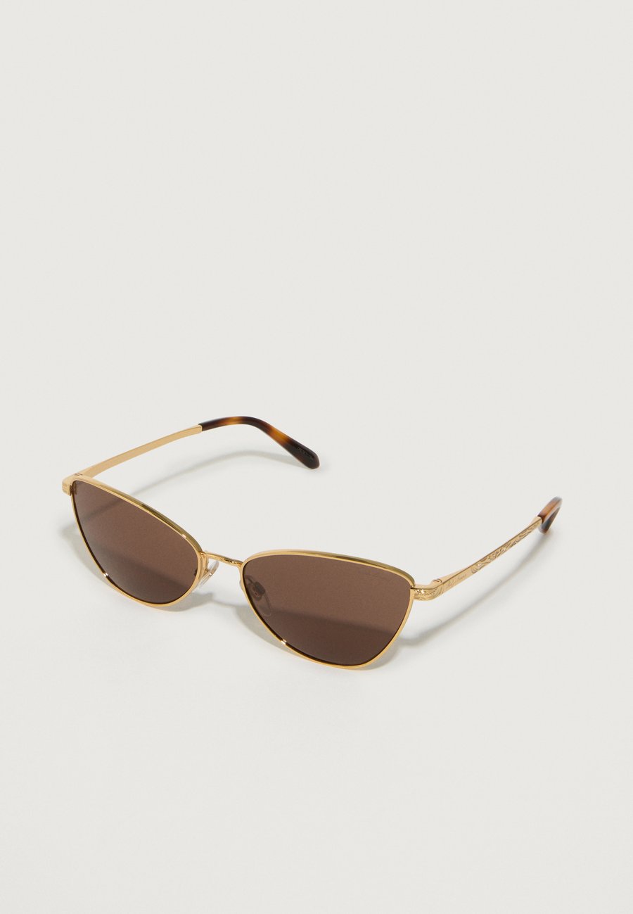 

Солнцезащитные очки Ralph Lauren Sunglasses, Gold-Coloured/Brown/Gold-Coloured