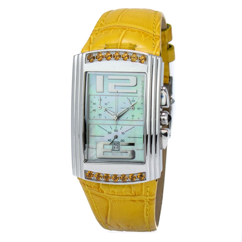 

Женские часы Chronotech Leather, желтый