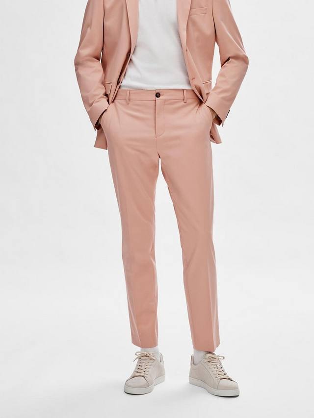 

Брюки от костюма liam slim fit SELECTED HOMME, цвет Misty Rose