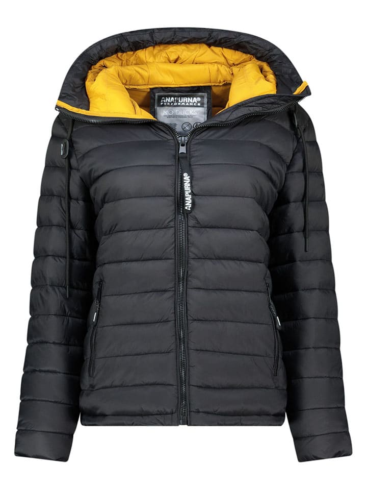 

Стеганая куртка Азулана черного цвета ANAPURNA