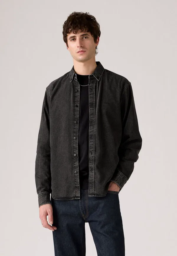 Настоящая рубашка на пуговицах Levi'S, Gizmo Washed Black — фото 2