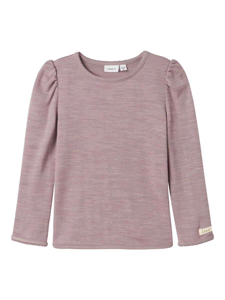 

Лонгслив NAME IT Shirt, фиолетовый