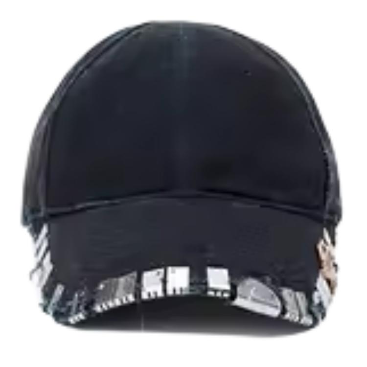 

Alexander Wang Хлопковая бейсболка унисекс черная, Black