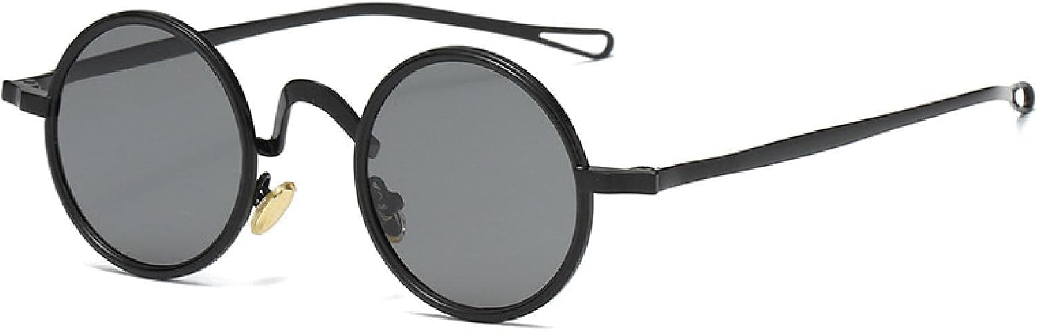 

Солнцезащитные очки с защитой от УФ-излучения UV400 | Металлическая круглая оправа в стиле панк для женщин с прозрачными линзами, для занятий спортом на открытом воздухе и вождения DSVIGF, 09