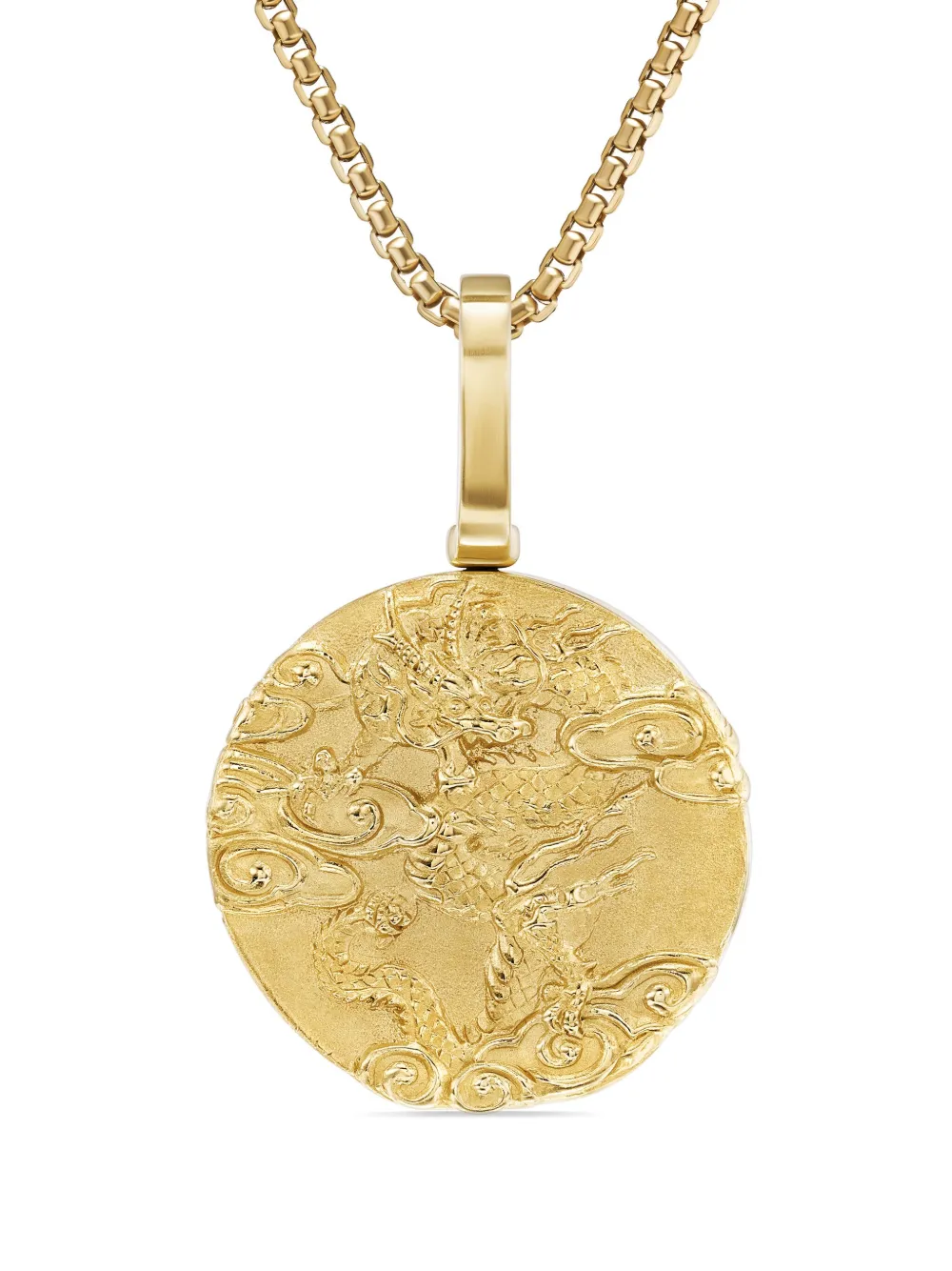

Подвеска Dragon из желтого золота (30.9 мм) David Yurman, золотой