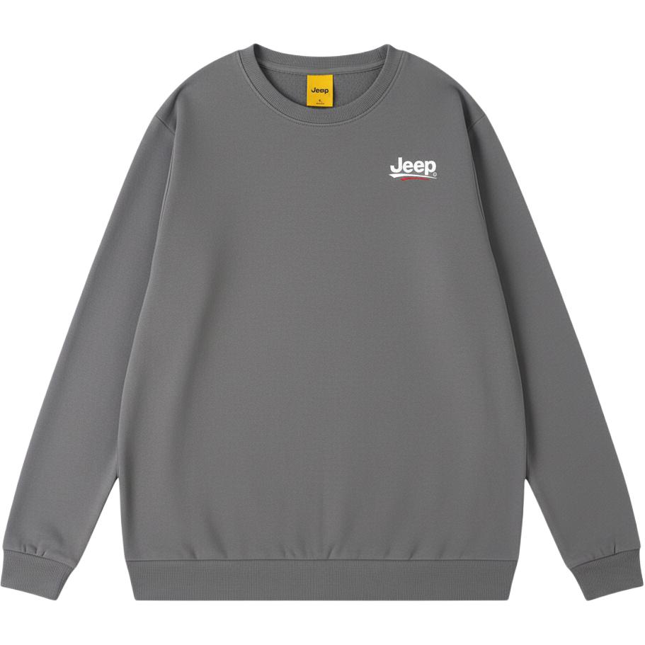 

Свитшот Unisex Crew Neck Moderate Heavyweight Jeep, темно-серый