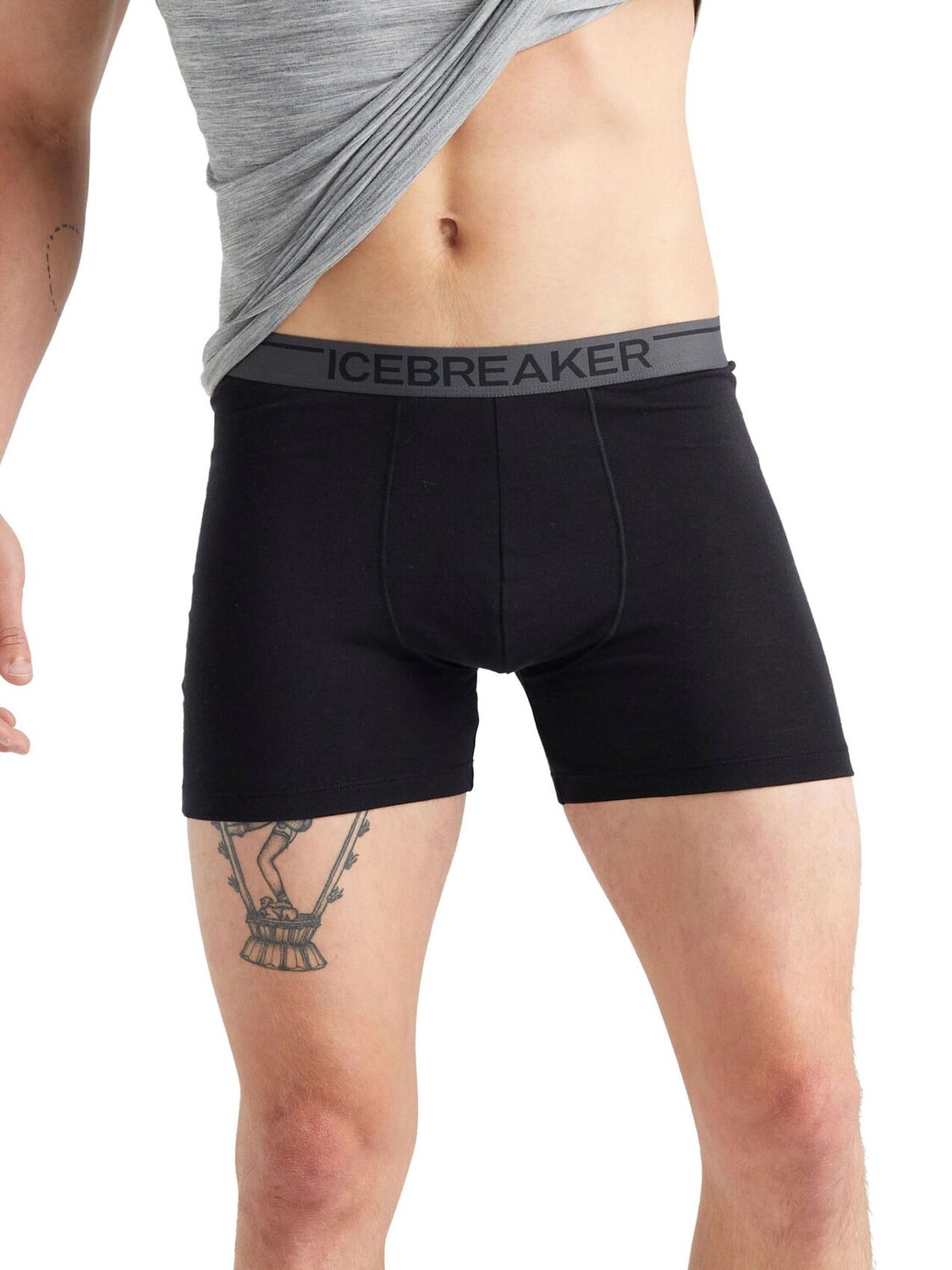 

Боксеры Icebreaker Anatomica, черный