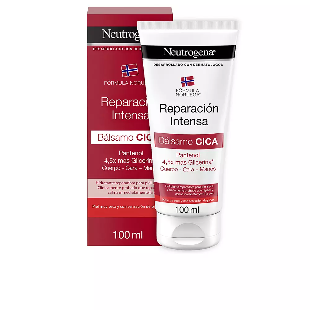 

Крем для тела Reparación intensa bálsamo cica Neutrogena, 100 мл.