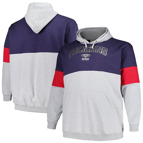 

Толстовка с капюшоном Men's Fanatics Branded Navy/Red New Orleans Pelicans Big & Tall Unbranded, Красный, Толстовка с капюшоном Men's Fanatics Branded Navy/Red New Orleans Pelicans Big & Tall Unbranded