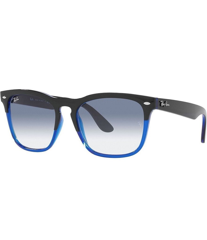 

Квадратные солнцезащитные очки Ray-Ban унисекс Steve 54 мм с градиентом, мультиколор