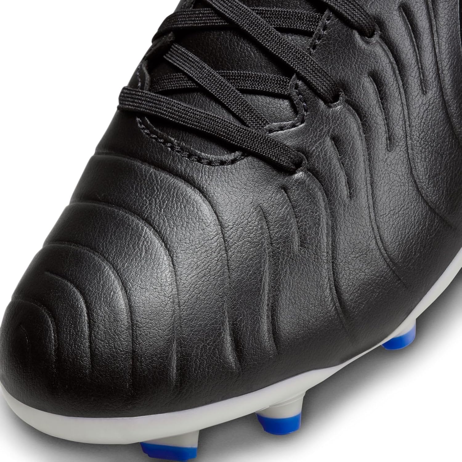 Мужские футбольные низкие кроссовки NIKE, стандартные, Black Chrome Hyper Royal — фото 4