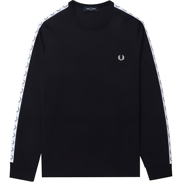 

FRED PERRY Футболка FW24 мужская морская синяя, Синий, FRED PERRY Футболка FW24 мужская морская синяя