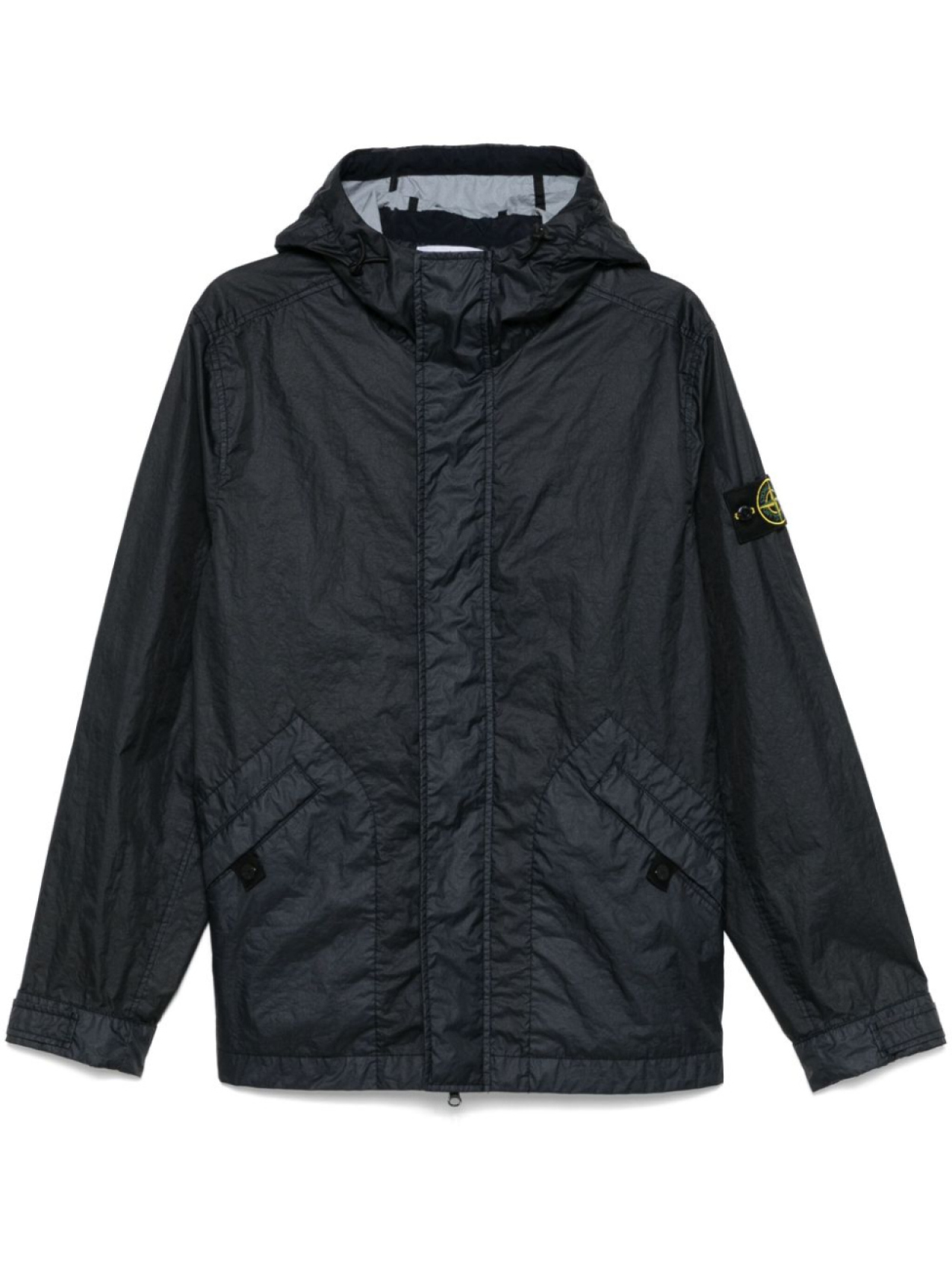 

Stone Island куртка с нашивкой Compass, синий
