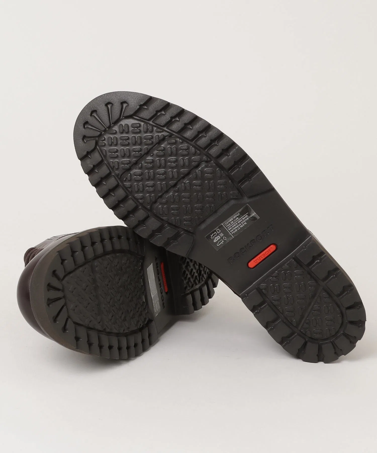 Мужские туфли ROCKPORT MAVERICK из натуральной кожи коричневые — фото 3