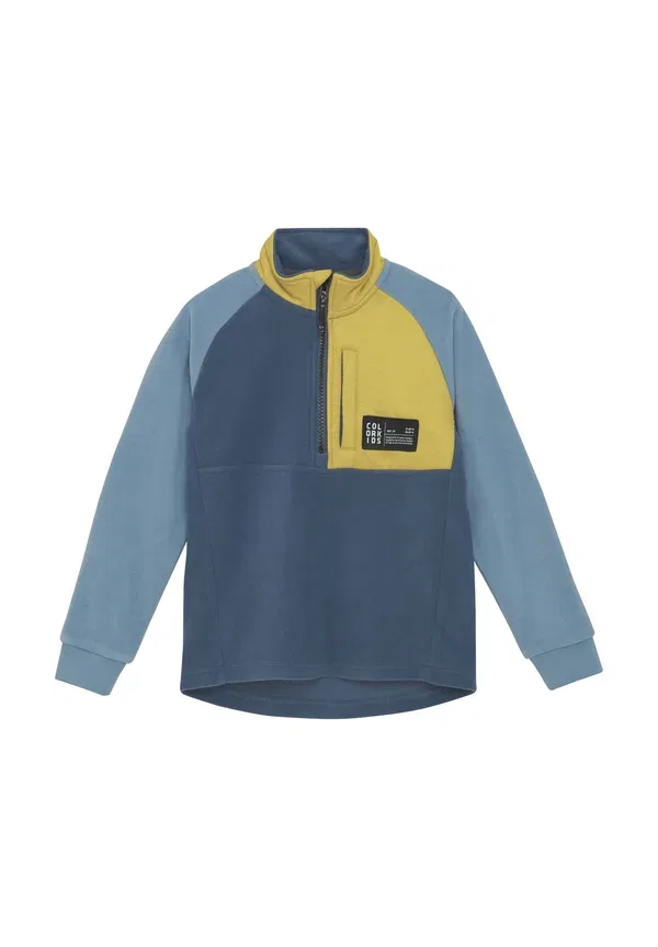Детский флисовый джемпер Cofleece fleece jumper Color Kids, цвет винтажный индиго
