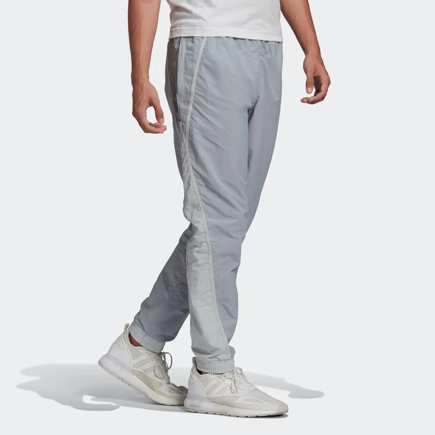 Повседневные брюки мужские Adidas Originals, серый/синий — фото 3