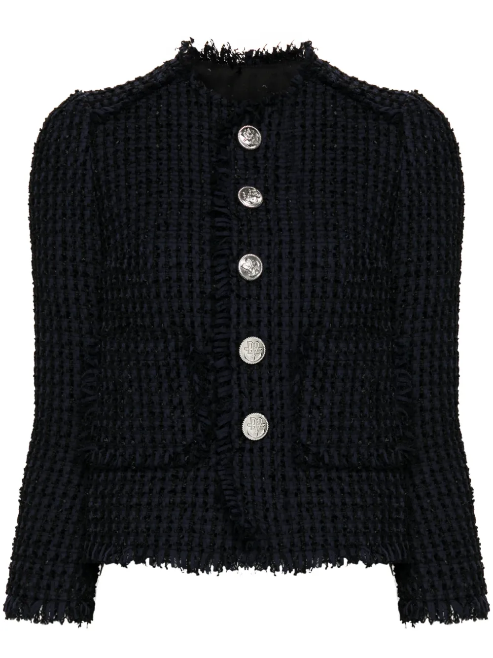 

Жакет Lower Manhattan из букле DSQUARED2, синий