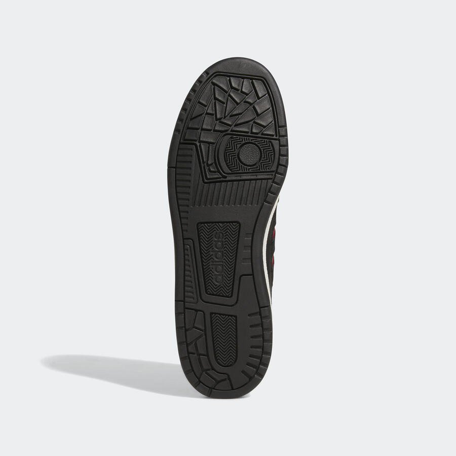 Кроссовки мужские ADIDAS - Rapid Court Low чёрно-красные — фото 3
