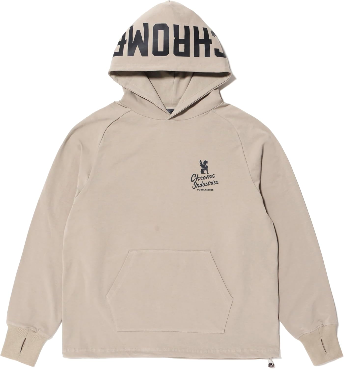 

Мужская толстовка с капюшоном Chrome Ultra Strech Hoodie Logo, бежевый