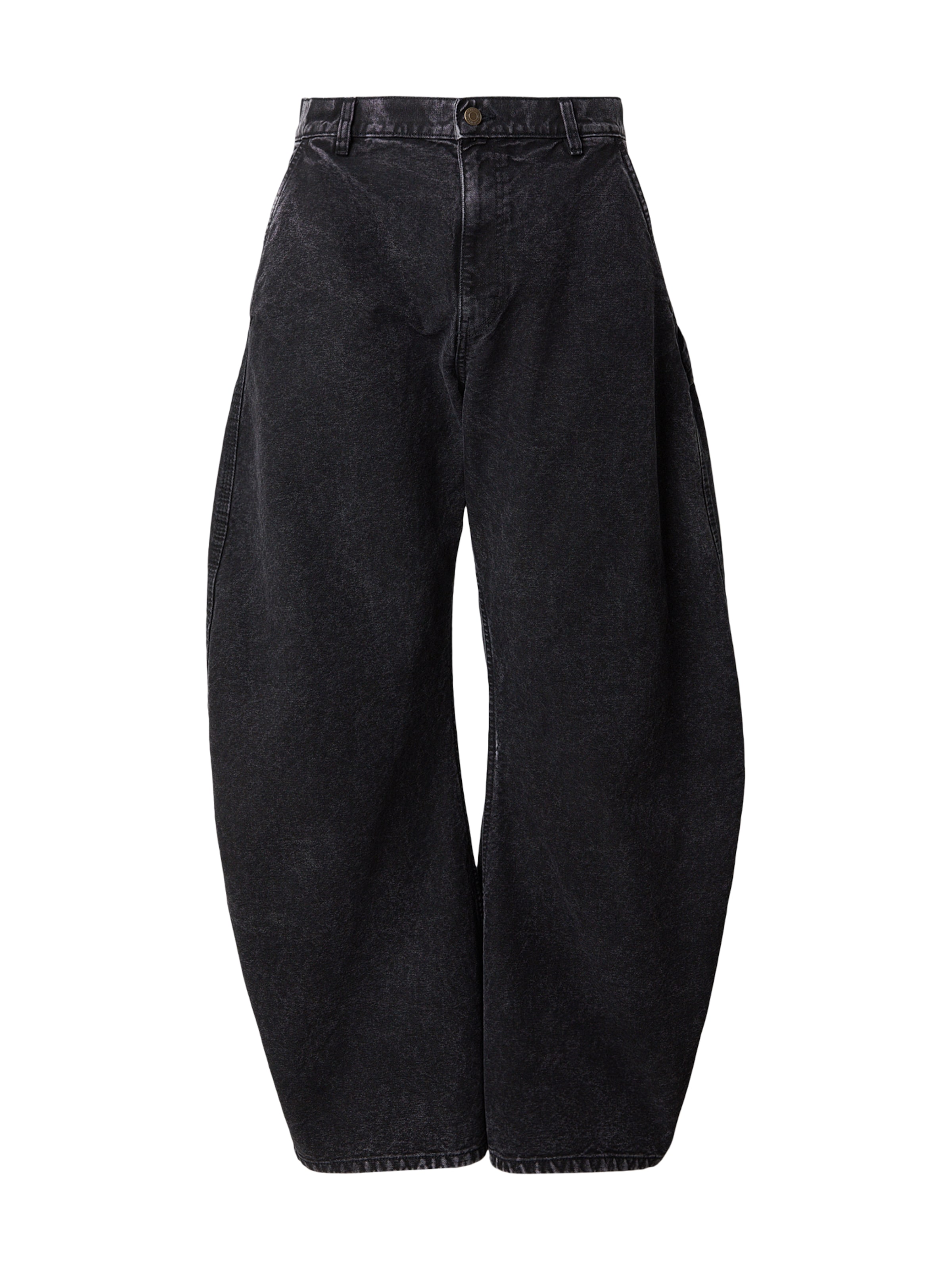 

WEEKDAY Багги джинсы в черном цвете