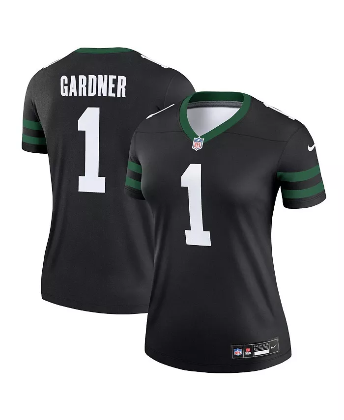 

Женская майка Ahmad Sauce Gardner Black New York Jets Legend Nike