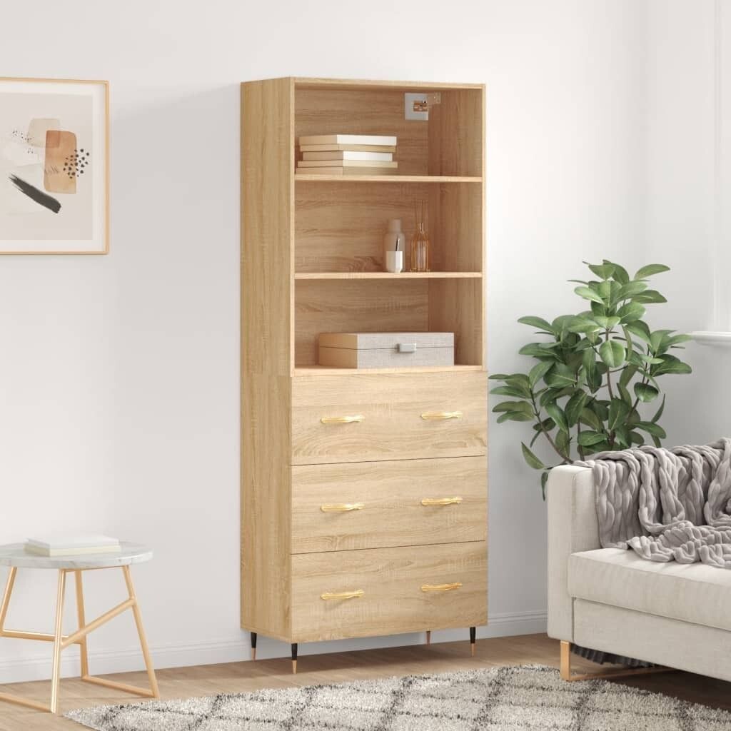 

Высокая доска дуб Сонома 69,5x34x180 см материал дерева DKD HOME DECOR