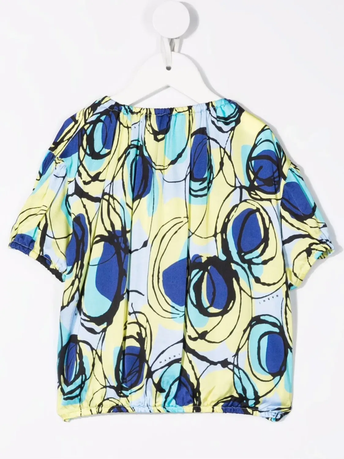 Топ в стиле колор-блок Marni Kids — фото 2
