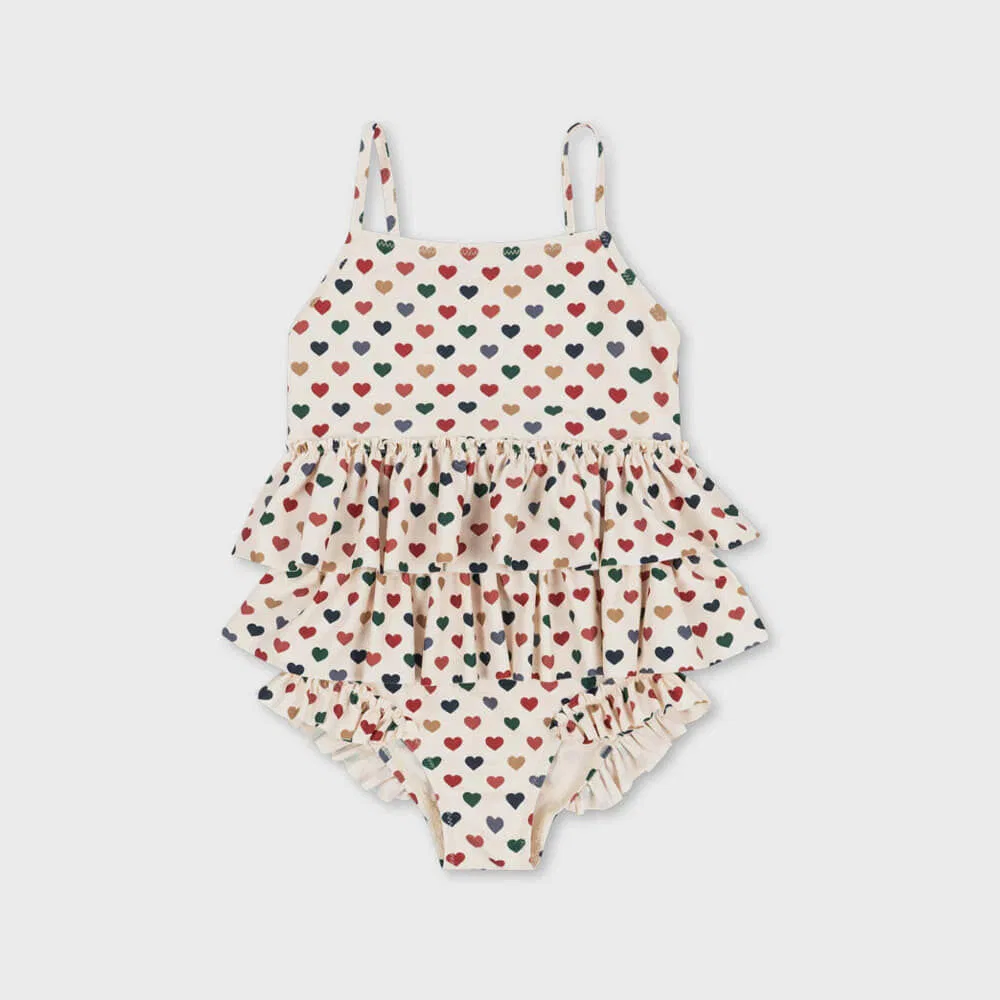 Детский купальник с рюшами Konges Sloejd Manuka Frill Swim Suit