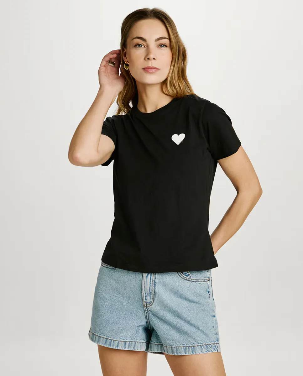

Футболка женская с коротким рукавом Jack & Jones, черный