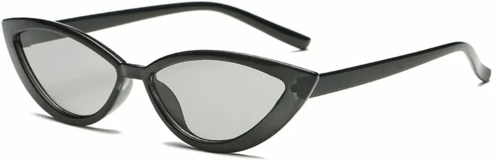 

Винтажные дизайнерские солнцезащитные очки «кошачий глаз» для женщин, ретро-солнцезащитные очки для женщин, квадратные очки для женщин/мужчин UJNHGQ, 06 Blackgray