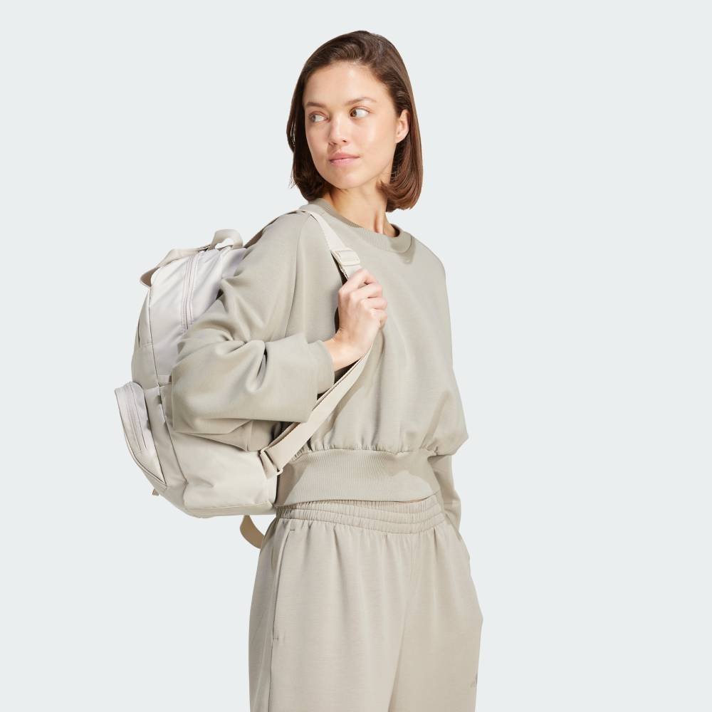 Свободная толстовка Soft Lux Adidas, green — фото 3