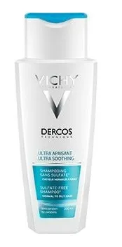 

Vichy Dercos Ультра успокаивающий шампунь 200 мл для нормальных и жирных волос