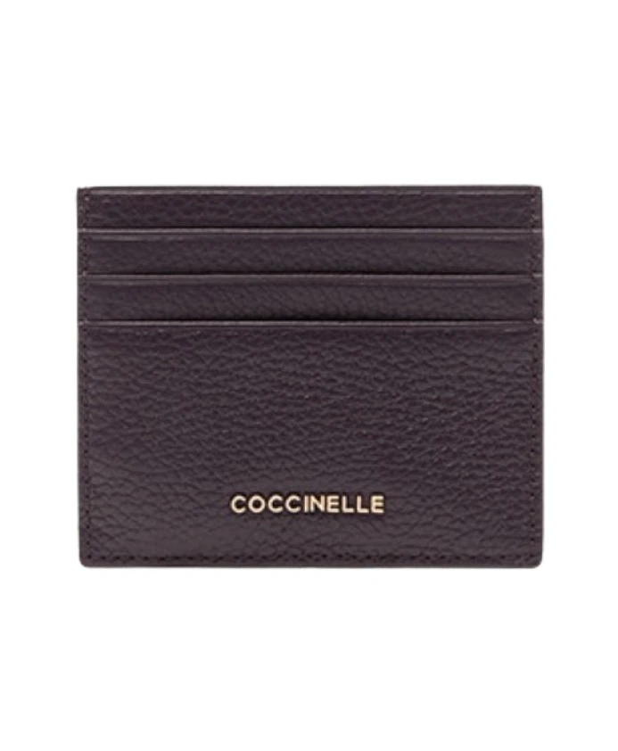 

Мягкий металлический кошелек Coccinelle, фиолетовый