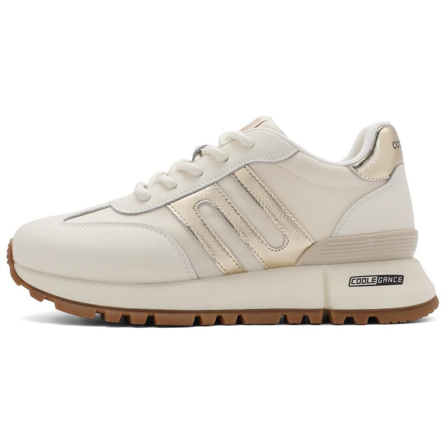 

Кроссовки BELLE Lifestyle Shoes Women's Low-top, бежевый/золотой