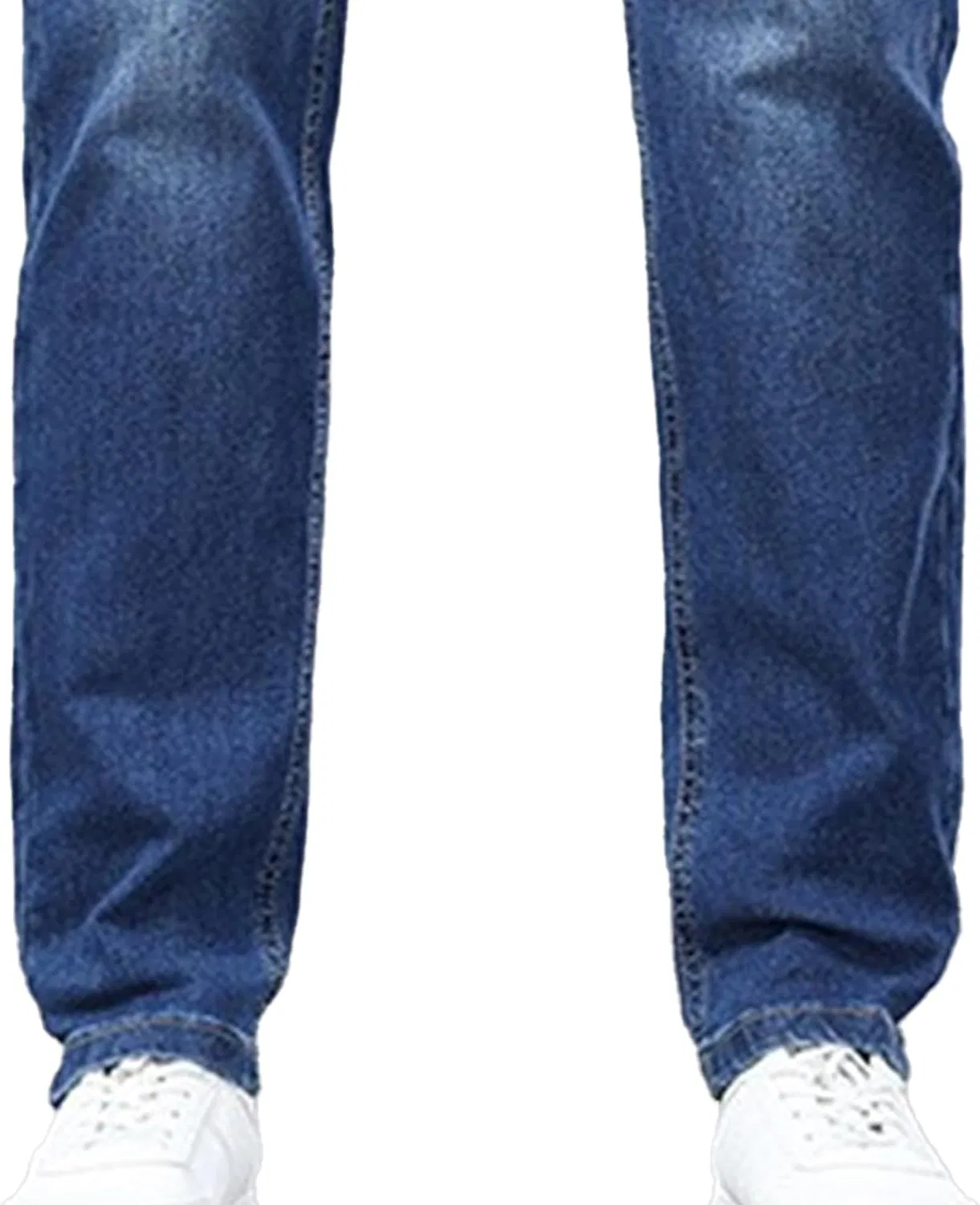 Джинсы прямого кроя Men's Jeans, синие — фото 4