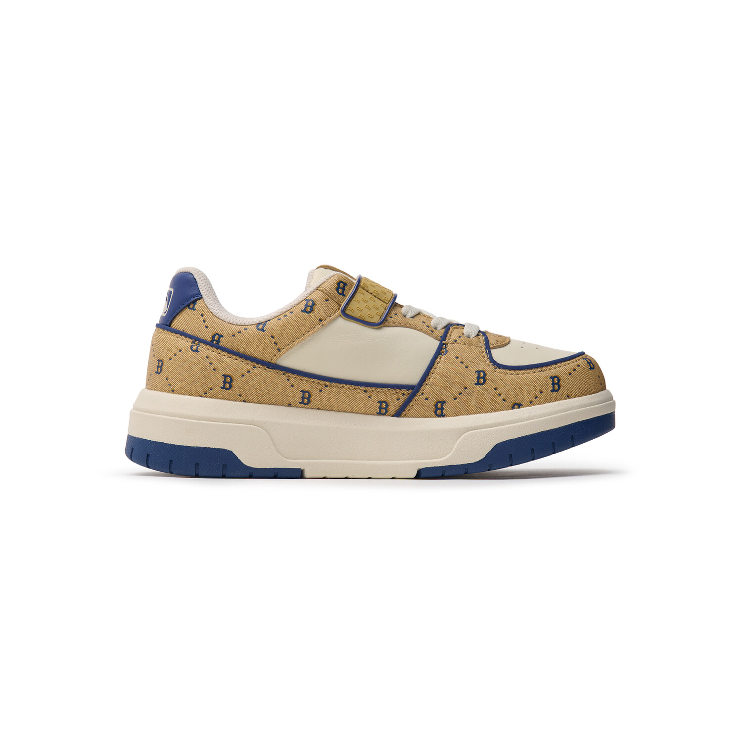 Детские кроссовки для скейтбординга Chunky Liner GS Low-top Black Bleu Mlb, цвет Earth Yellow — фото 2