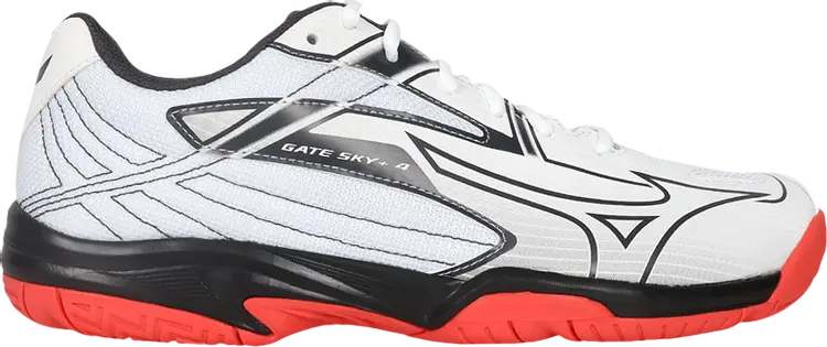 

Кроссовки Gate Sky Plus 4 Wide 'White Fiery Coral', белый
