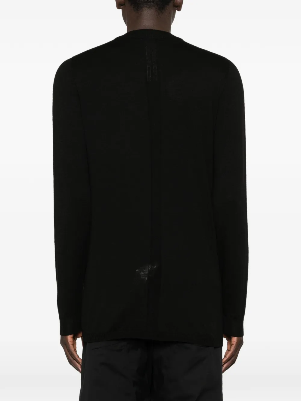 Джемпер Level Lupetto с круглым вырезом Rick Owens, черный — фото 4