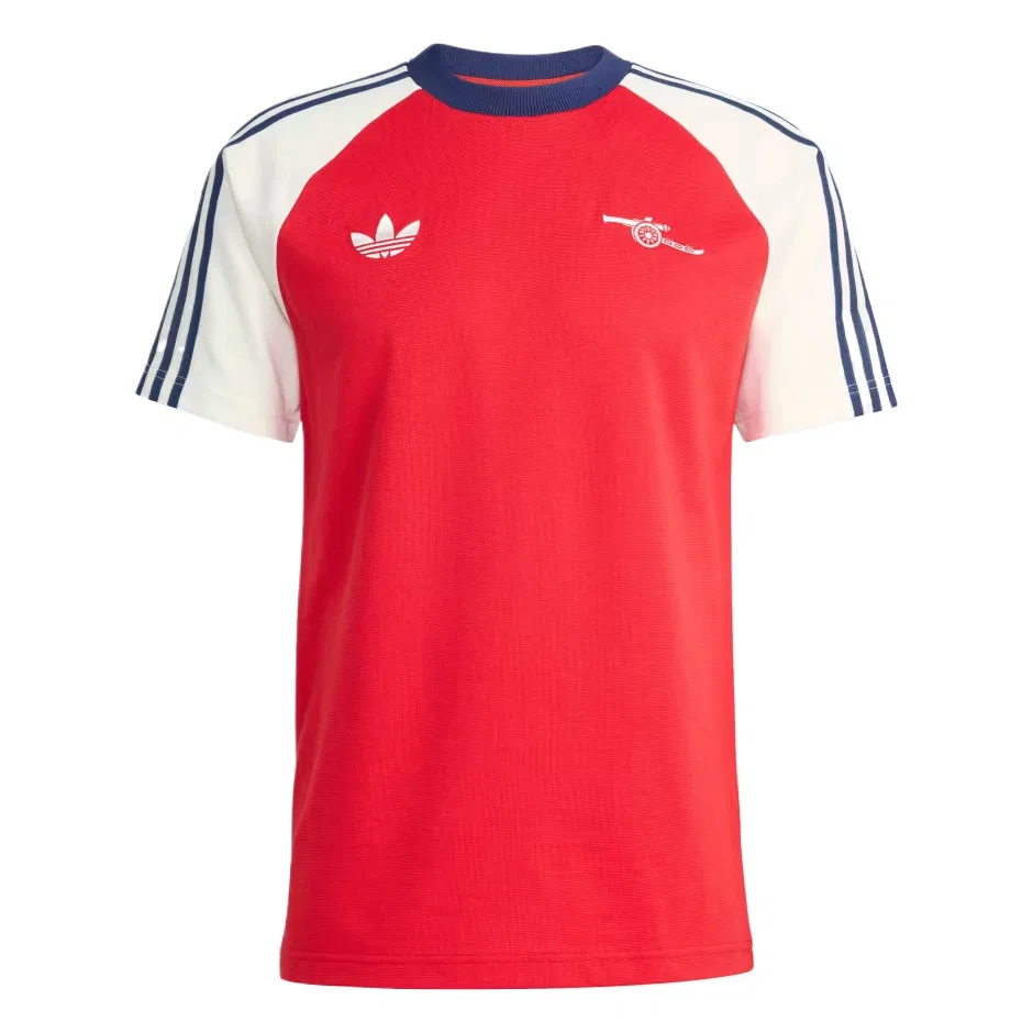 Футболка мужская Scarlet/Ecru с круглым вырезом Adidas Originals