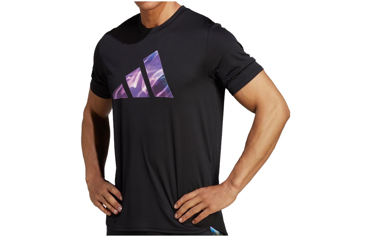 

Футболка мужская черная Adidas, черный