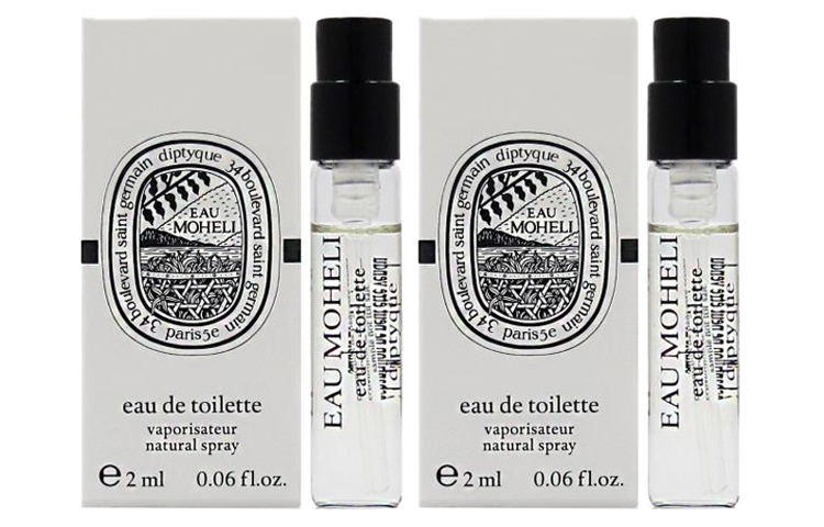 Diptyque Набор пробников туалетной воды Ylang, два флакона по 2 мл: Pink Black Pepper Ginger — фото 2