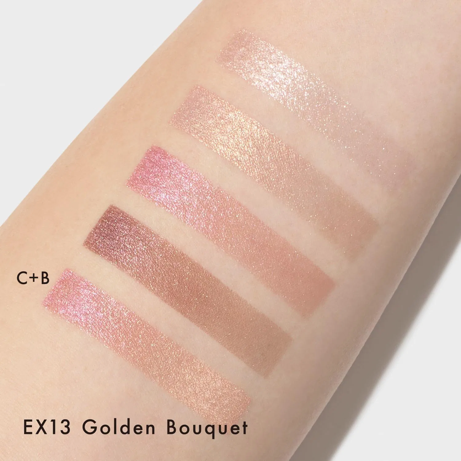 Тени для век Lunasol Eye Colouration N EX13 Rose Gold Golden Bouquet — фото 4