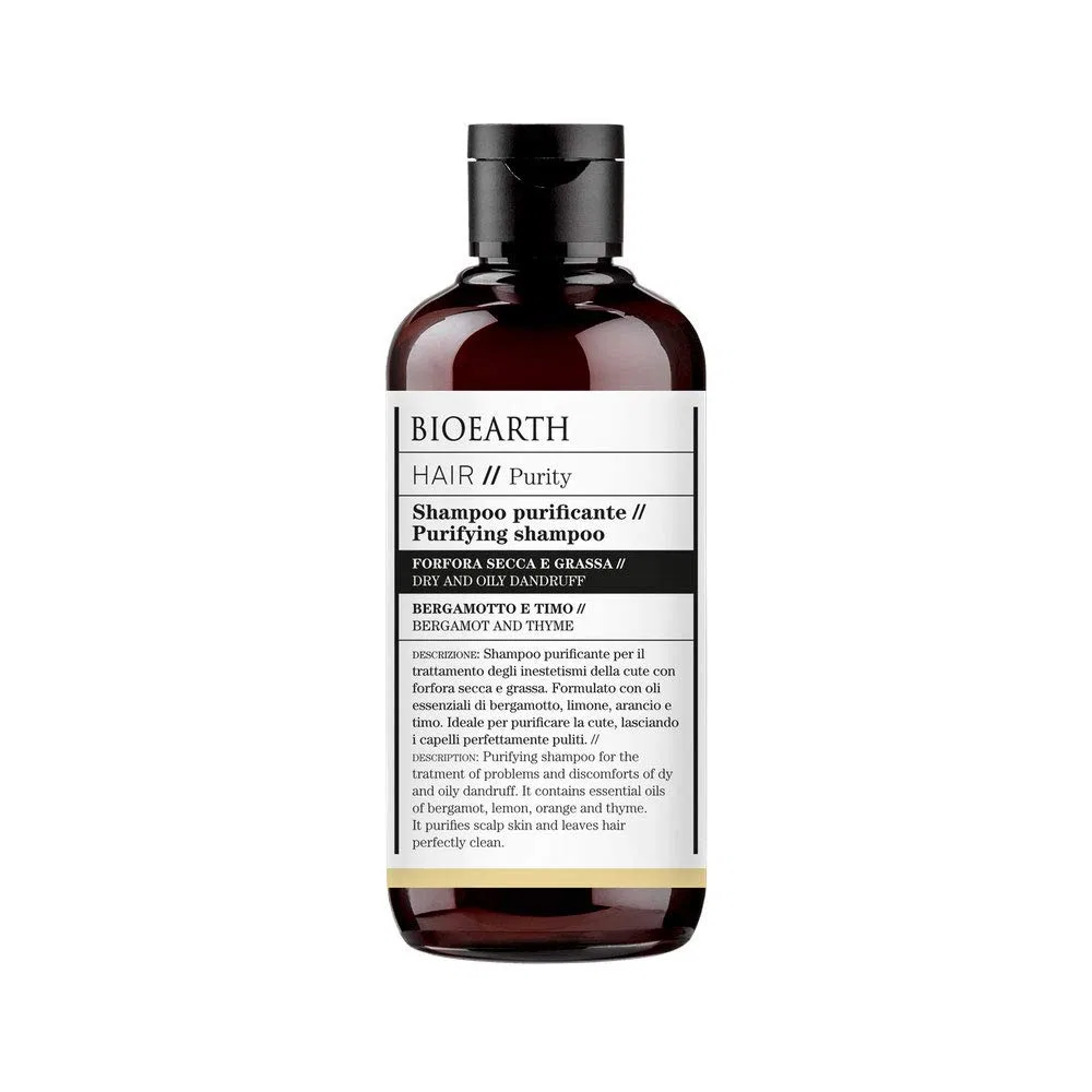 Очищающий шампунь Bioearth Hair 2.0 против перхоти Bioearth