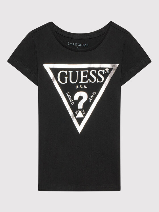 

Футболка стандартного кроя Guess, черный