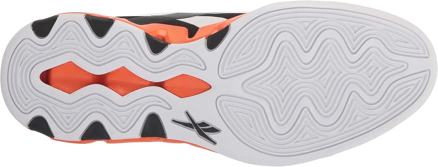 Кроссовки Reebok Zig Encore унисекс, белый/оранжевый — фото 4