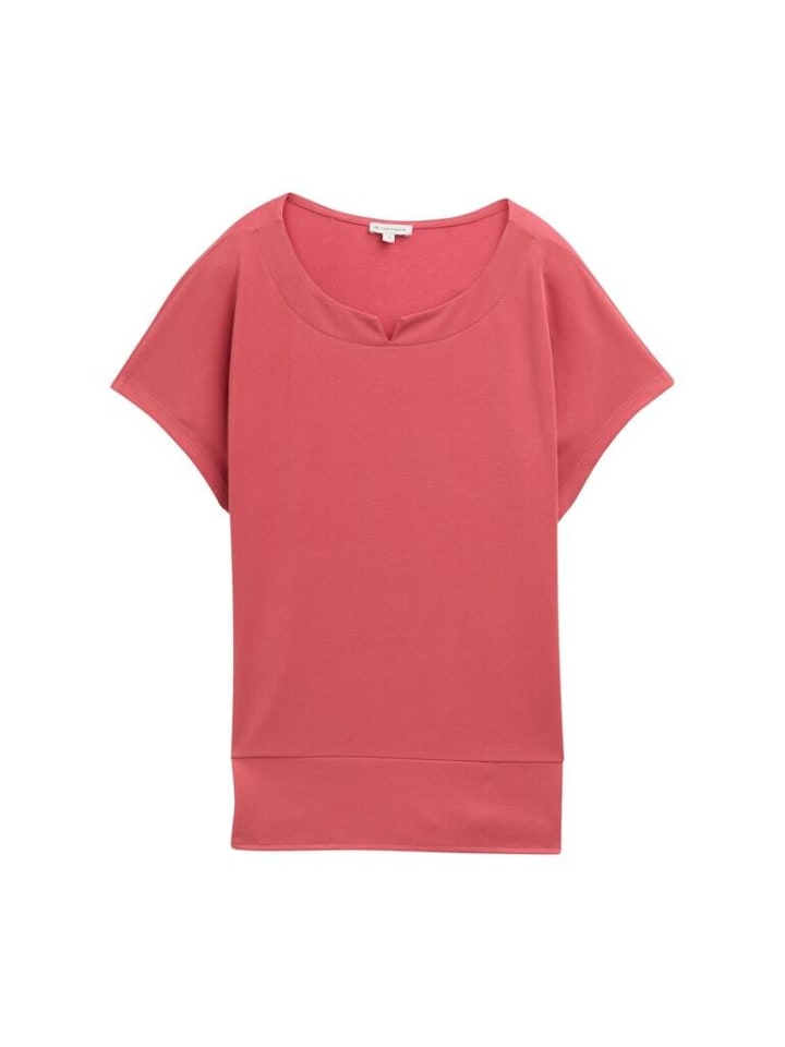 

Футболка Tom Tailor, цвет berry red