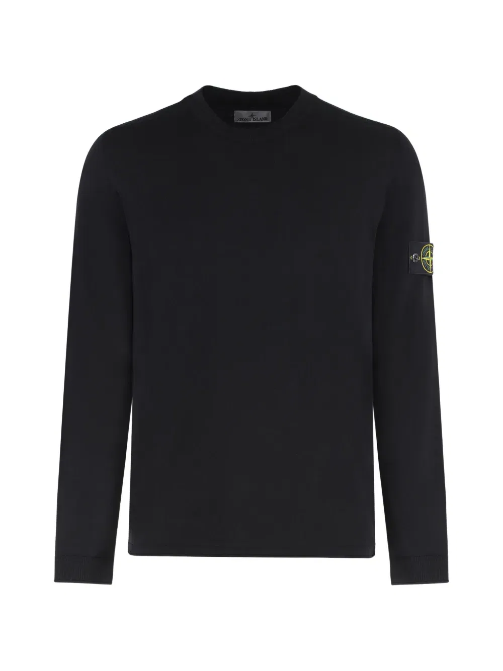 Свитер с нашивкой-логотипом Stone Island, черный